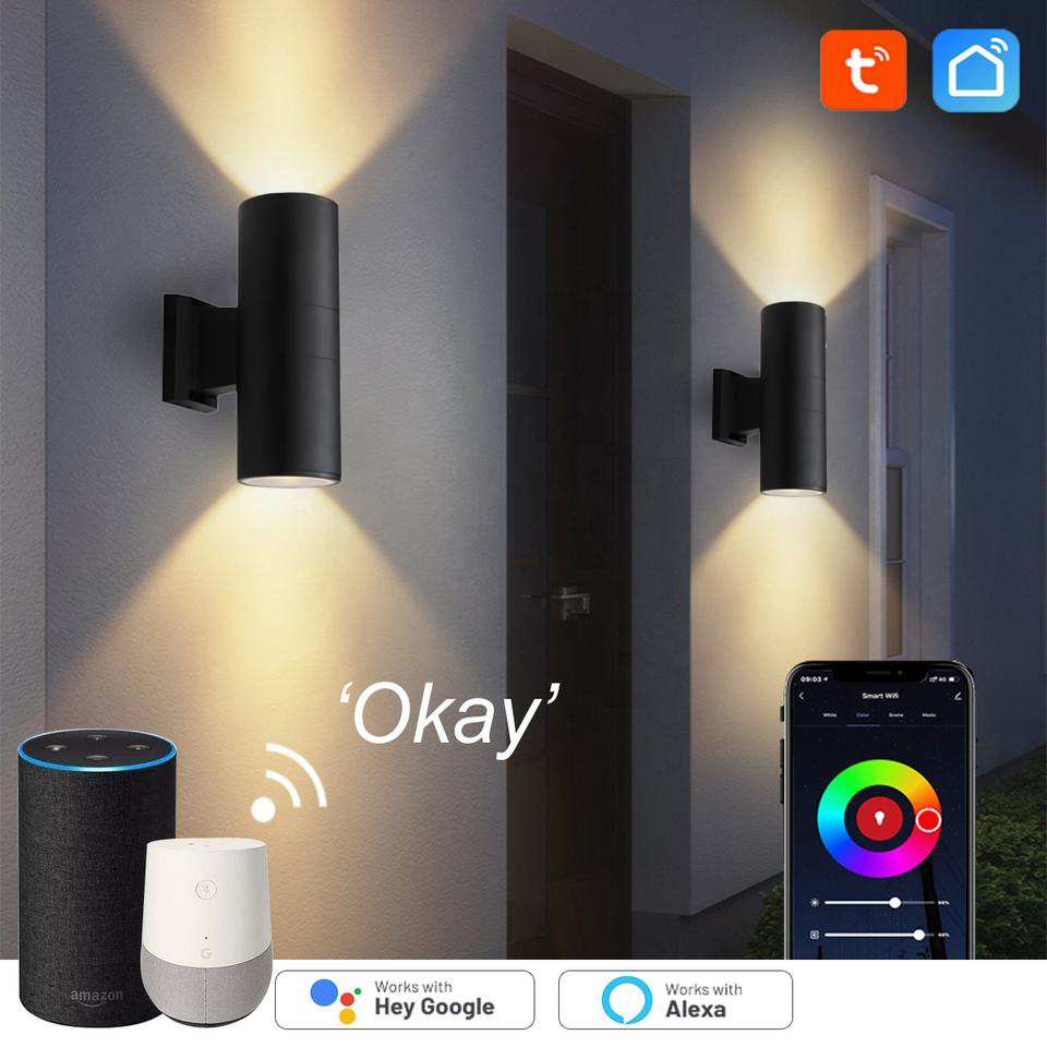 Outdoor Lighting Zigbee - Inteligentne zewnętrzne kinkiety Tuya, wodoodporne oświetlenie
