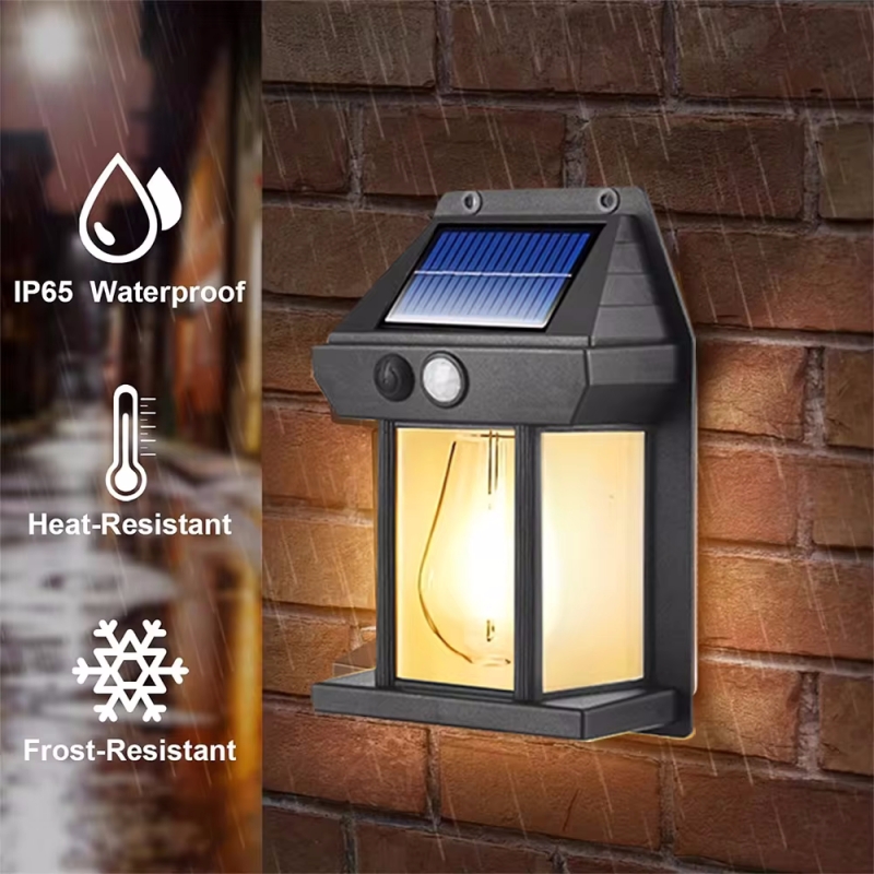 Photocell Outdoor Lighting - Lampa ścienna na energię słoneczną Zewnętrzna