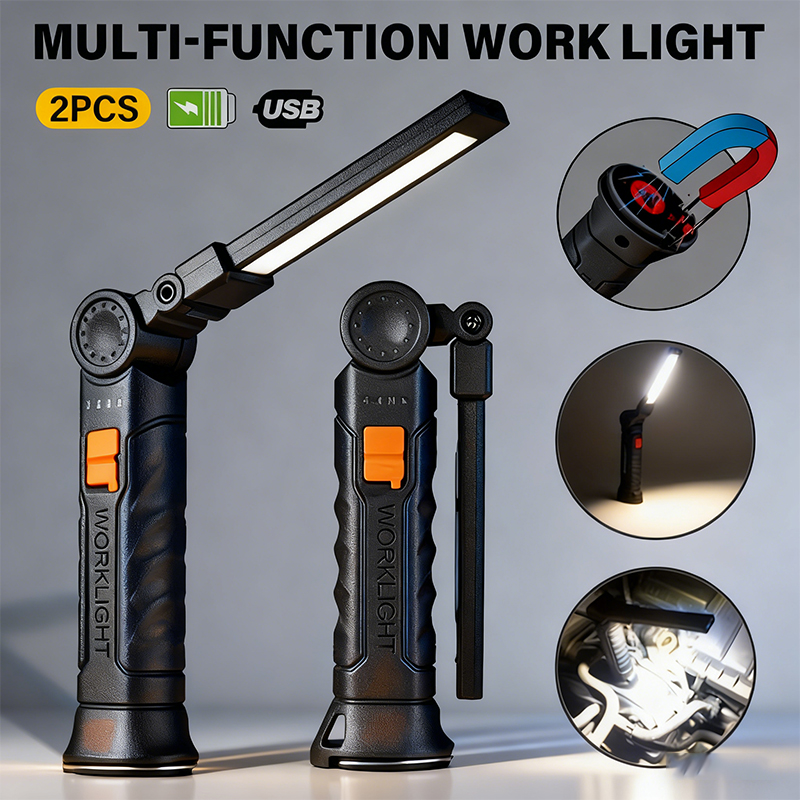 Outdoor Lighting Panel - Przenośna latarka LED COB ładowana przez