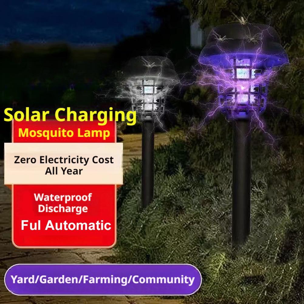 Photocell Outdoor Lighting - 4/2/1 szt. Solarna lampa owadobójcza na
