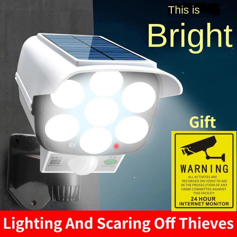 Outdoor Lighting Diy - Zewnętrzna lampa słoneczna z czujnikiem ruchu