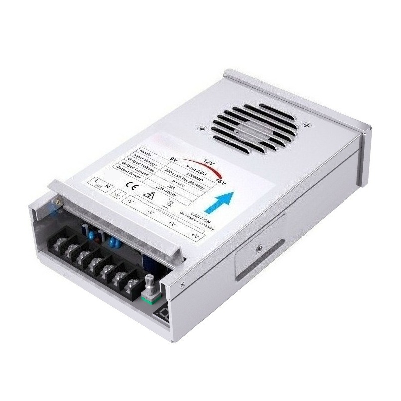 Outdoor Lighting Transformer Box - regulowany zasilacz LED 12V 24V odporny