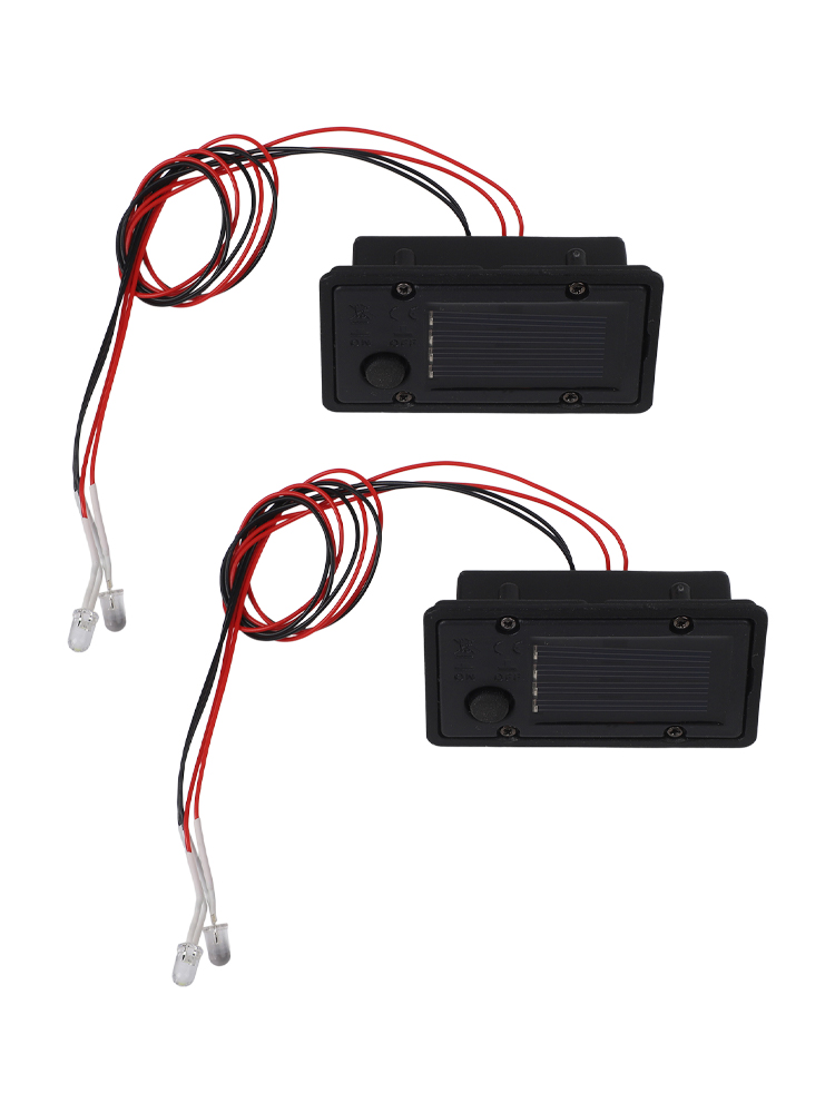 Outdoor Lighting Box - 2 szt. Wymienne górne panele do