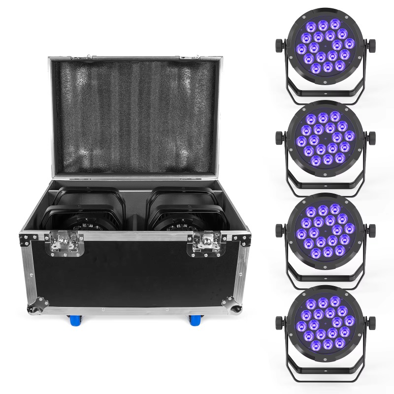 Outdoor Lighting Ip65 - 4 szt. 18X10W IP65 Wodoodporne Światła