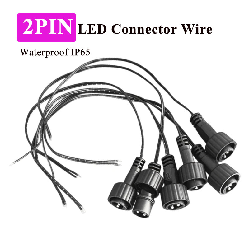 Photocell Outdoor Lighting - Zewnętrzne złącze LED 2-pinowe z kablem