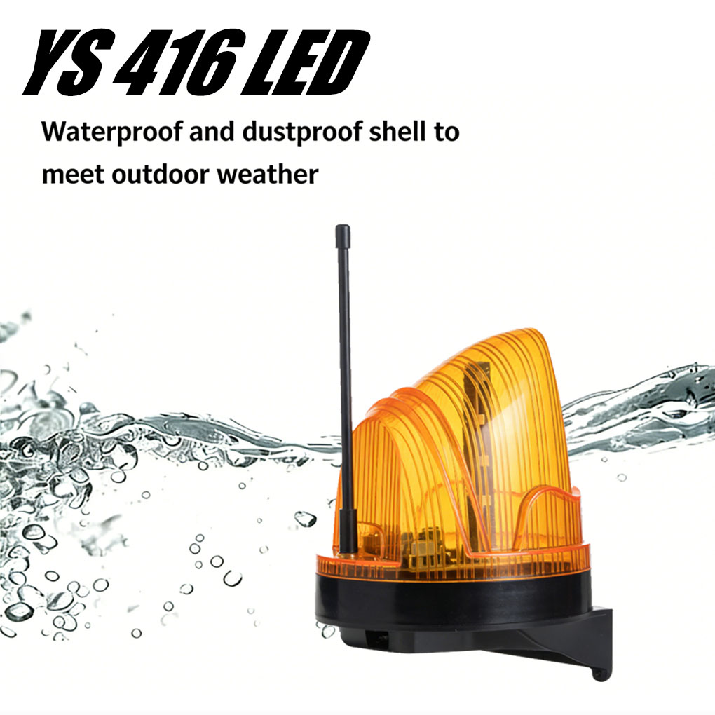 Outdoor Lighting Sconce - Uniwersalna lampa ostrzegawcza LED 12V/220V, zewnętrzna