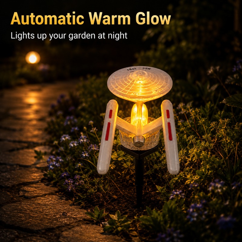 Lampa ogrodowa Star Trek USS E – Photocell Outdoor Lighting recenzja i cena