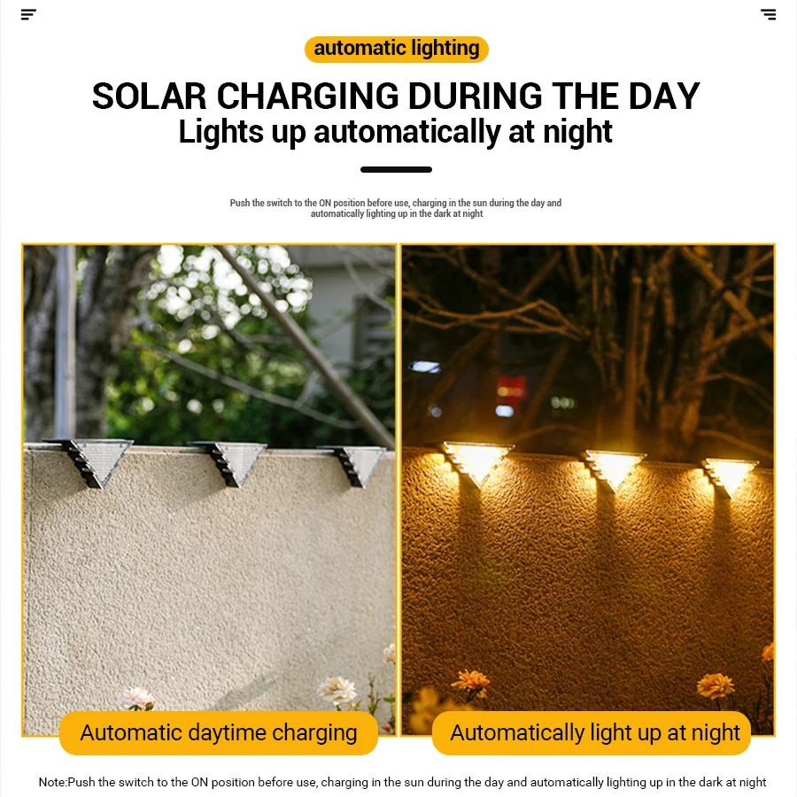1/2/4 SZT. Solarne Lampki Podł – Outdoor Lighting On Fence recenzja i cena