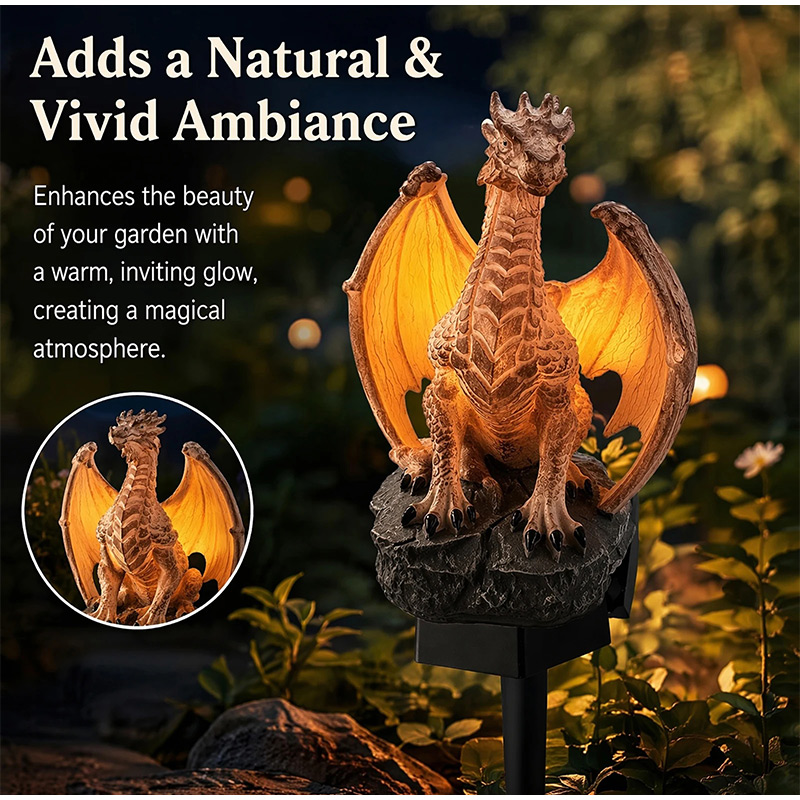 Lampa ogrodowa solarna Dragon  – Photocell Outdoor Lighting recenzja i cena