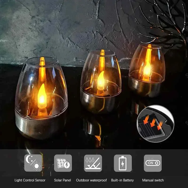 Świece słoneczne LED bezpłomie – Photocell Outdoor Lighting recenzja i cena