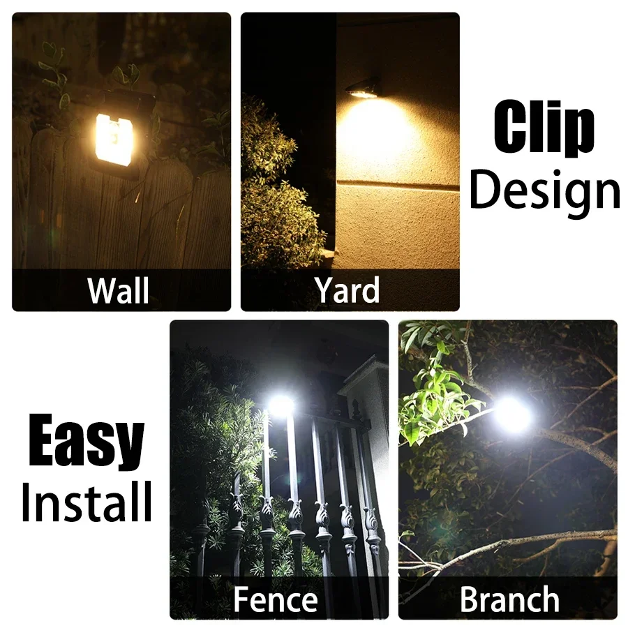 2 szt. LED-owe lampy solarne z – Outdoor Lighting On Fence recenzja i cena
