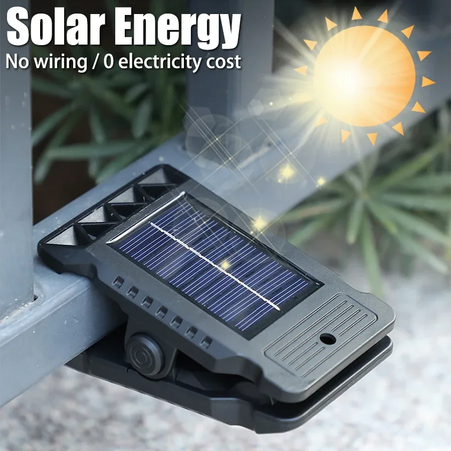 2 szt. LED-owe lampy solarne z – Outdoor Lighting On Fence recenzja i cena