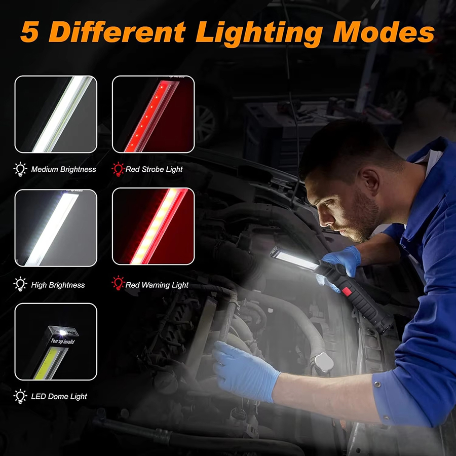 Przenośna latarka LED z magnet – Outdoor Lighting Panel recenzja i cena