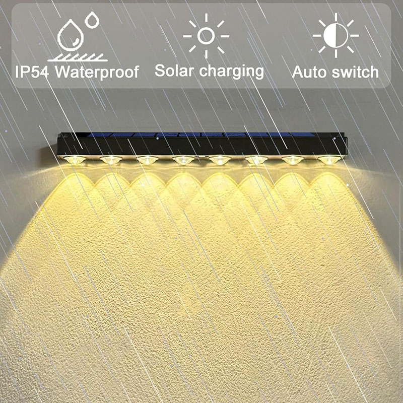 1/2 SZT. Solarna Zewnętrzna La – Outdoor Lighting On Fence recenzja i cena