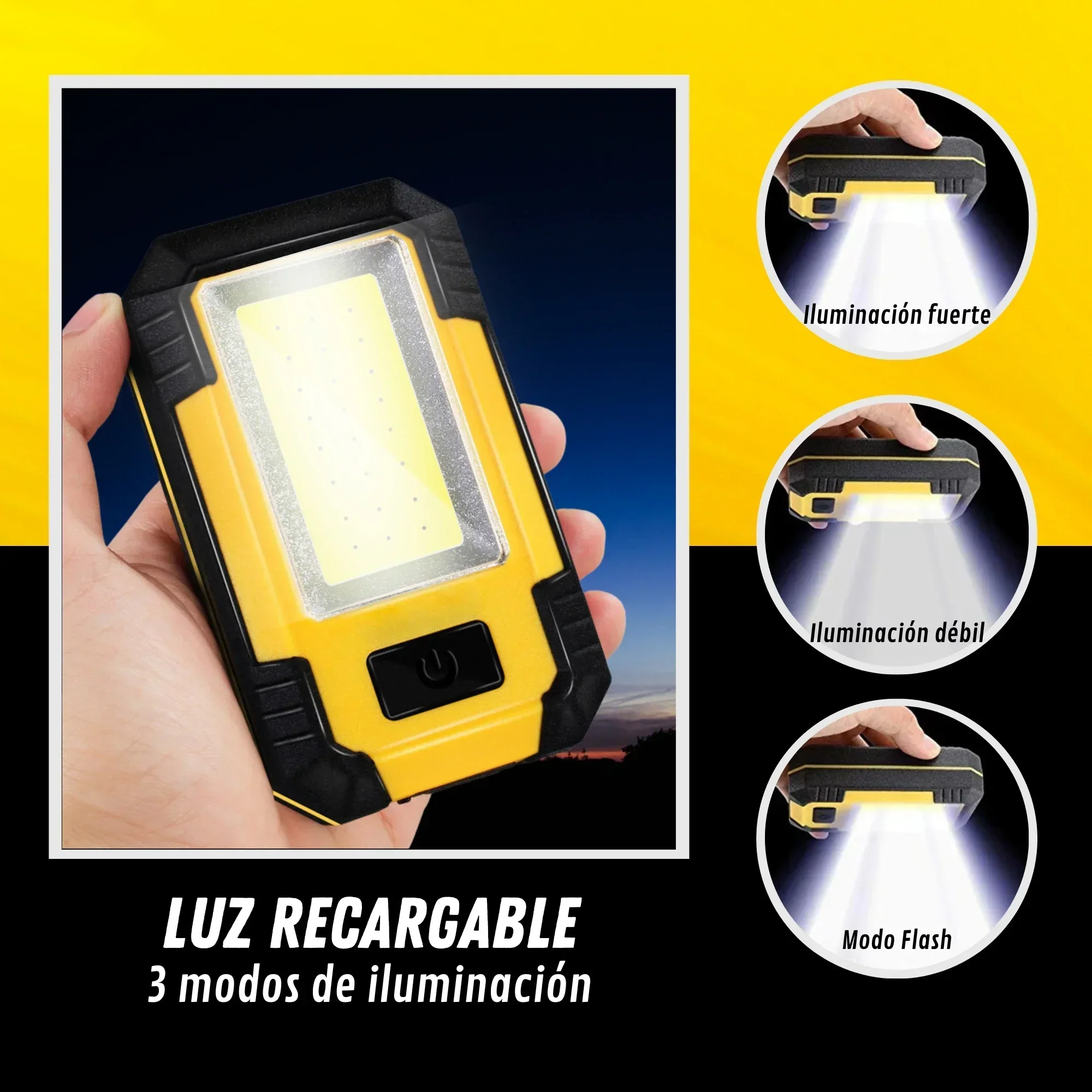 Akumulatorowa lampa robocza 40 – Outdoor Lighting Panel recenzja i cena
