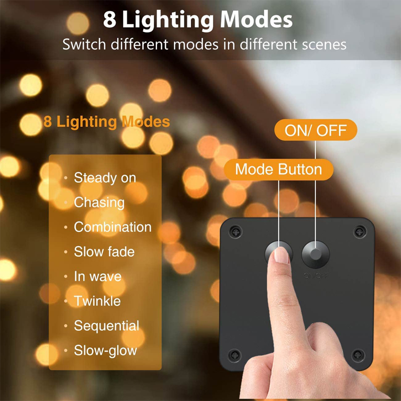 Solarne łańcuchy świetlne LED  – Photocell Outdoor Lighting recenzja i cena