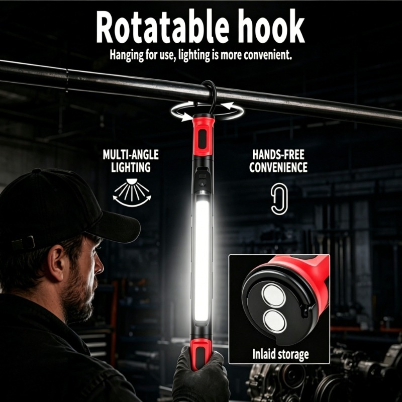 Magnetyczna lampa robocza COB  – Outdoor Lighting Repair recenzja i cena