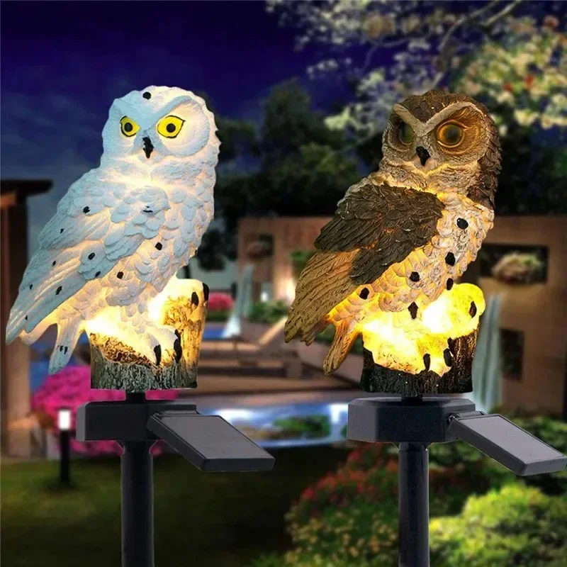 Solarna Statua Sowy, Lampa Ogr – Outdoor Lighting Diy recenzja i cena