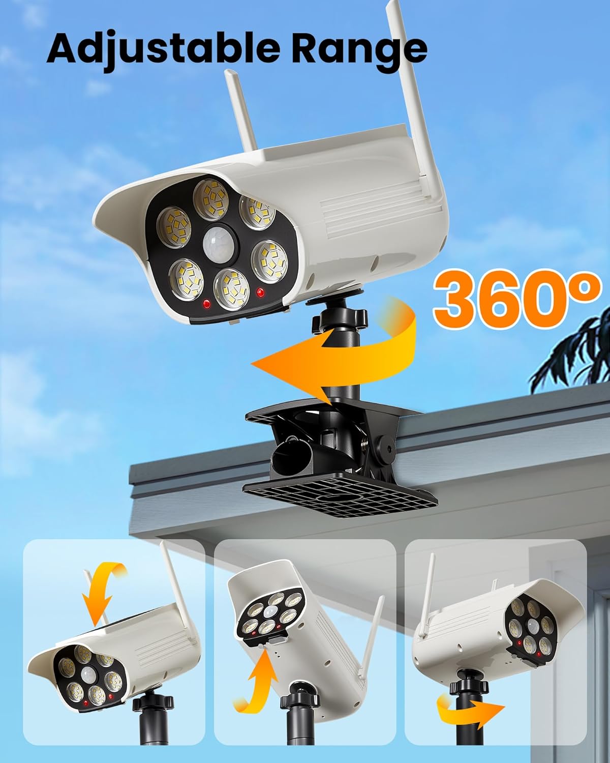 Solarna lampa uliczna LED z kl – Outdoor Lighting On Fence recenzja i cena