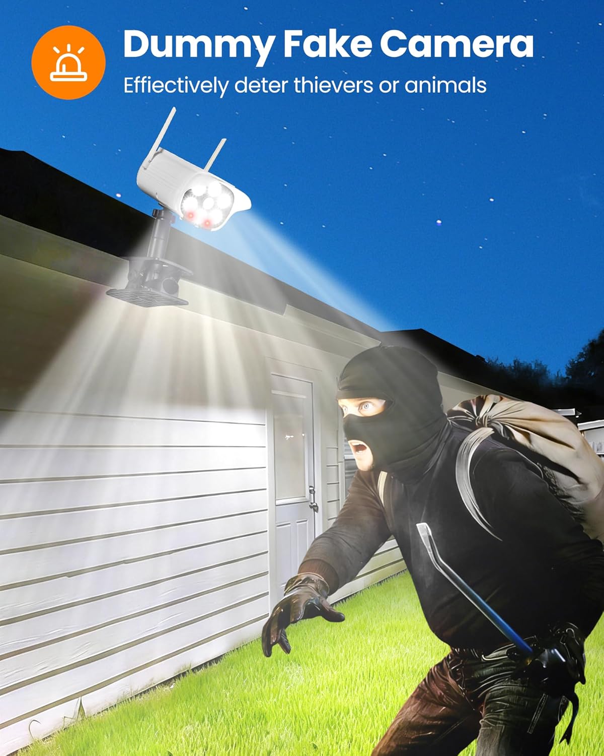 Solarna lampa uliczna LED z kl – Outdoor Lighting On Fence recenzja i cena