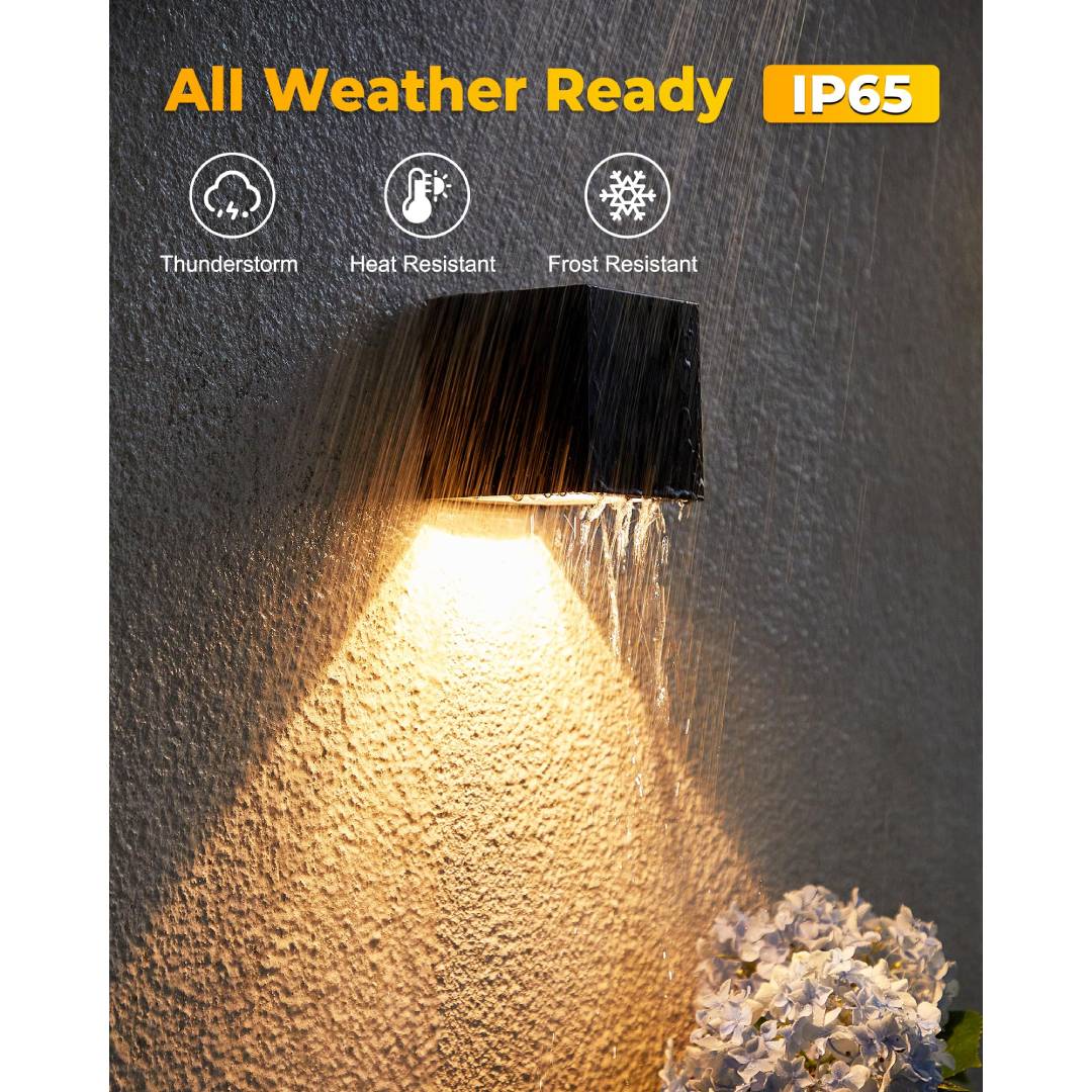 Zewnętrzna kwadratowa nowoczes – Outdoor Lighting Sconce recenzja i cena