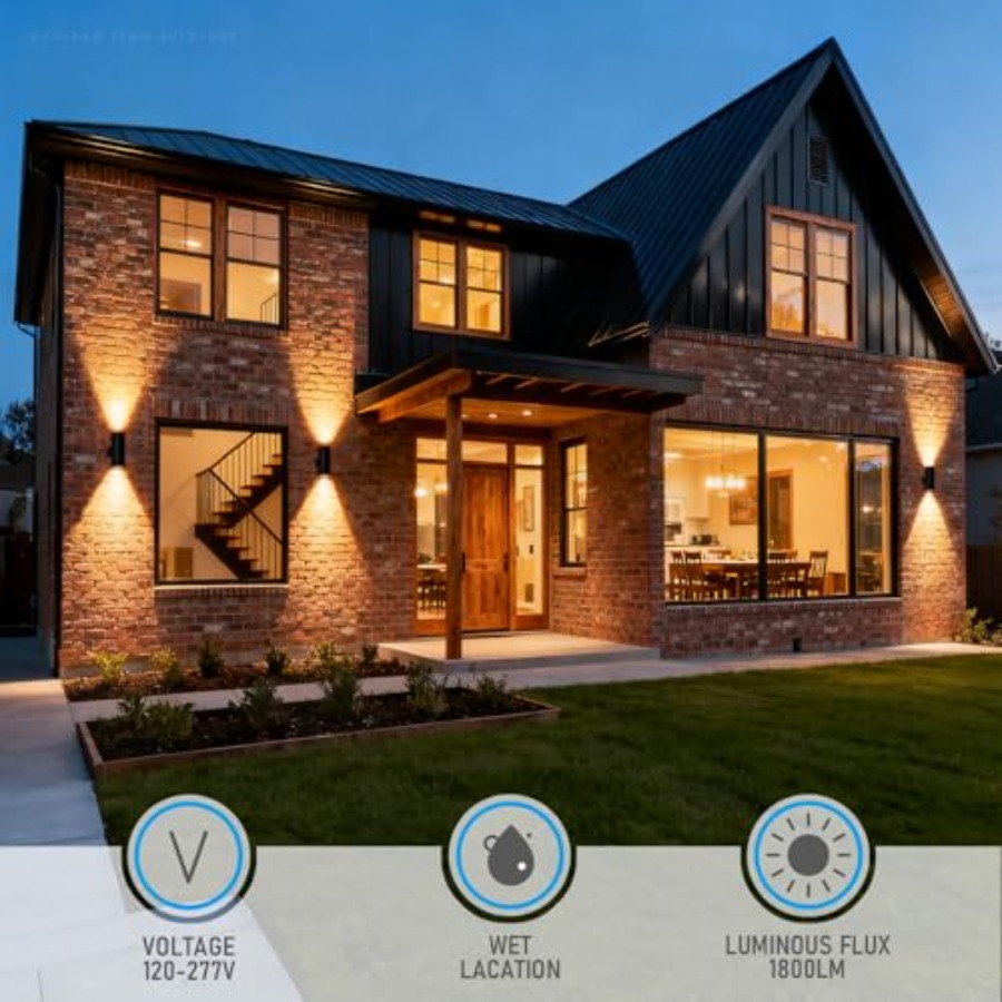 Zewnętrzna lampa ścienna LED C – Outdoor Lighting Sconce recenzja i cena