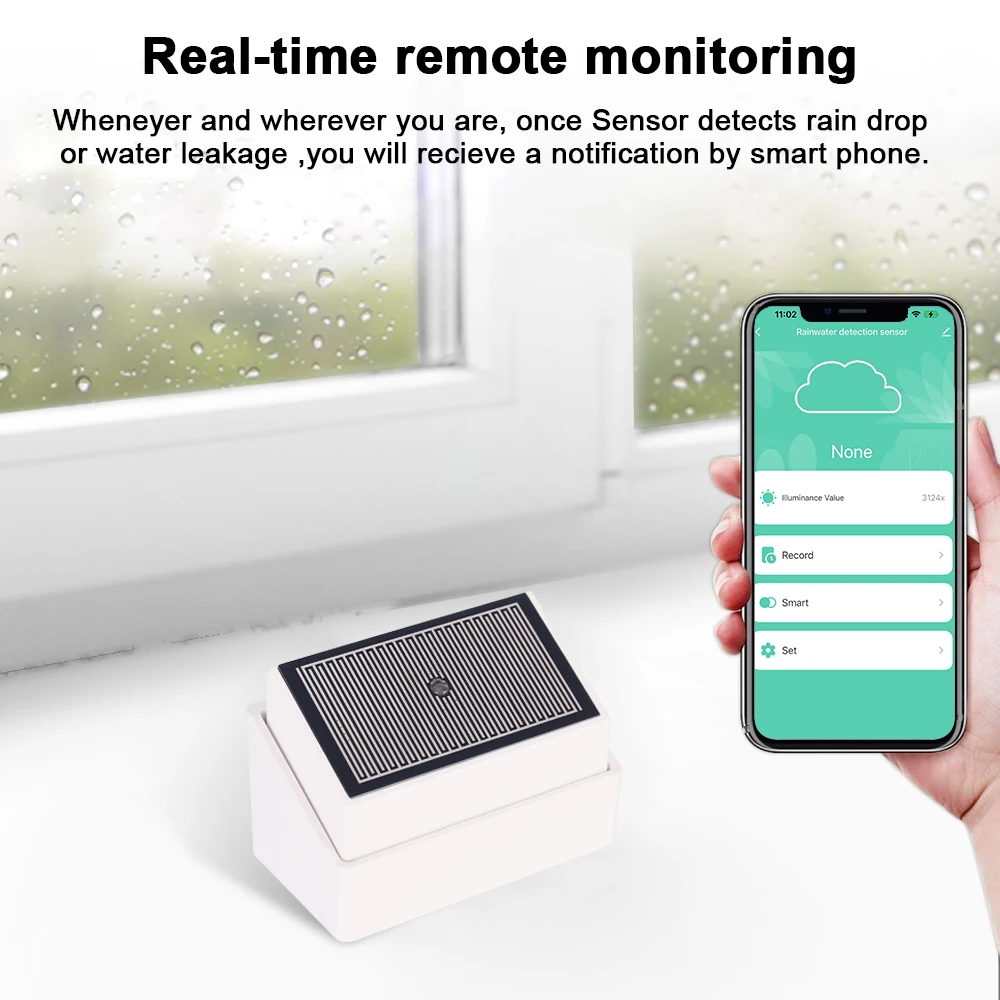 Czujnik deszczu Tuya Zigbee z  – Outdoor Lighting Zigbee recenzja i cena