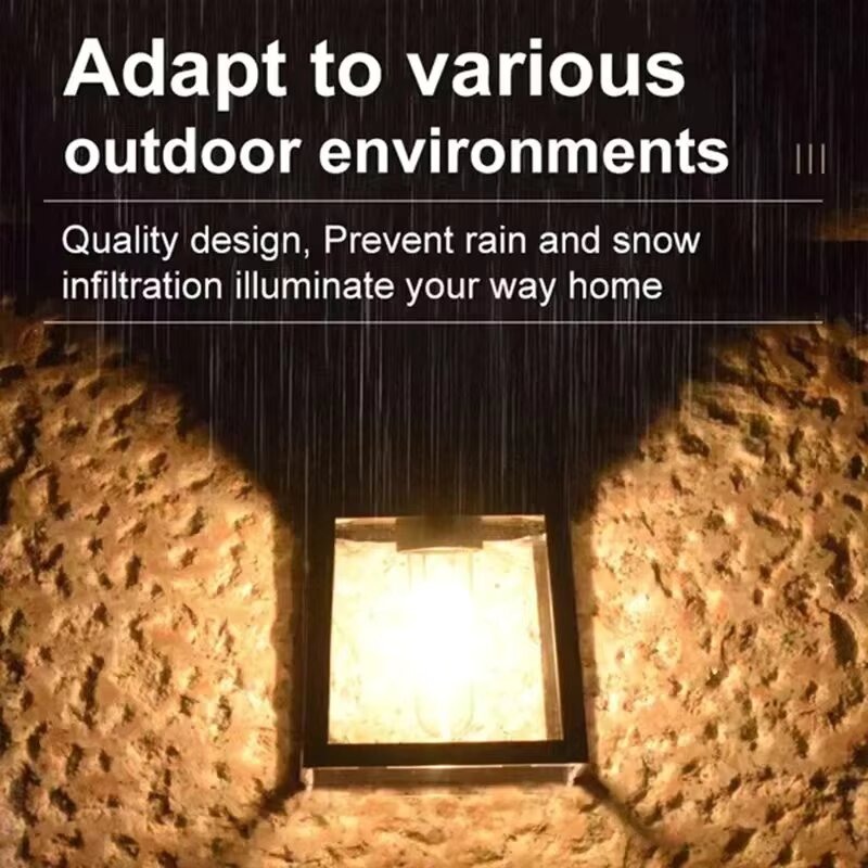 Zewnętrzna, wodoodporna lampa  – Outdoor Lighting On Fence recenzja i cena