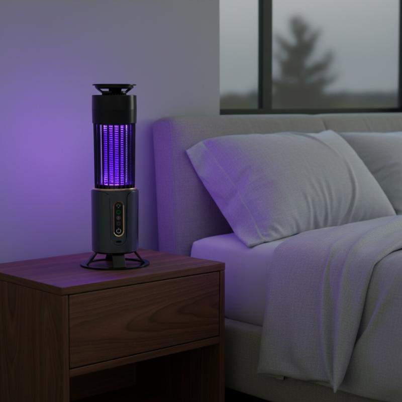 Elektryczna lampa owadobójcza  – Outdoor Lighting On Fence recenzja i cena